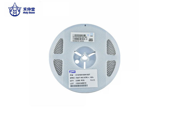 HEC/禾伸堂C1808N121K502TEX 1808 121/120pF 5000V 10% NPO陶瓷貼片電容 高壓貼片電容參數(shù)解析